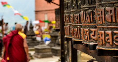 Fototapeta premium Temple des singes