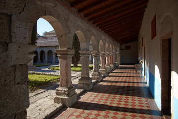 Monasterio de la Recoleta in Arequipa, Peru.