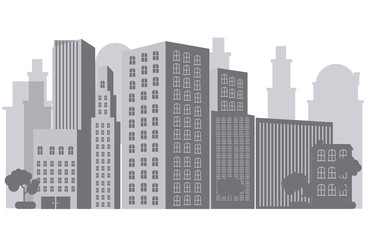 Naklejka premium Urban design