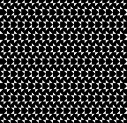 Black and white geometric seamless pattern abstract background