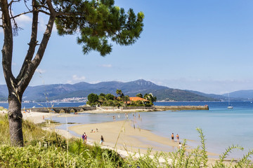 Island in Aguieira beach