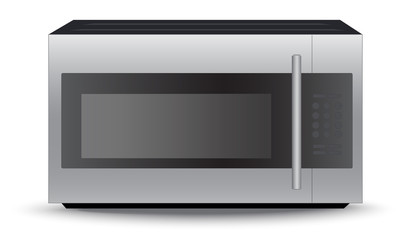 Modern, microwave, oven