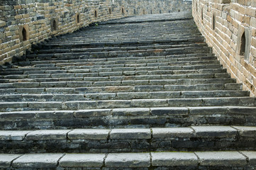 Stairs details of Great Wall - 70449698