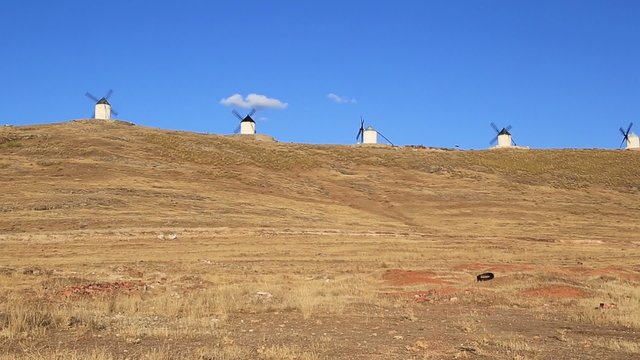 Windmills of Cervantes Don Quixote in Consuegra