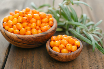 Sea-buckthorn berries