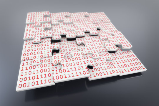 Puzzle Bin&auml;r