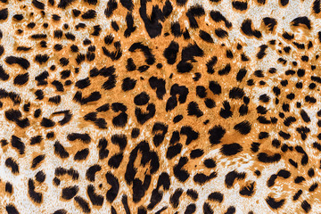 texture of fabric striped leopard