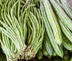 Fresh vegetables market,