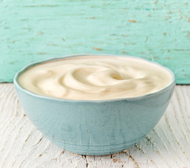 bowl of greek yogurt