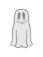 Lustiger komischer Bettlaken Geist