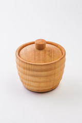cup made from Hinoki wood