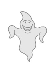 Lustiger fröhlicher glücklicher Geist