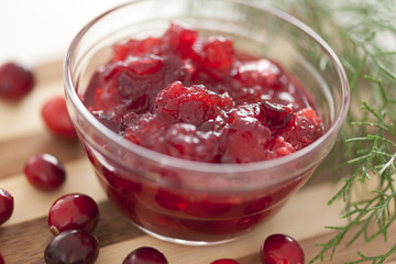 Cranberry sauce