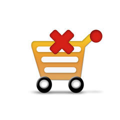 Error shopping cart graphic