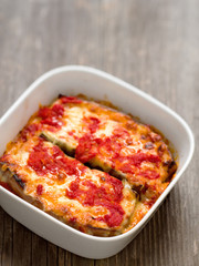 italian baked aubergine