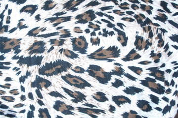 Leopard pattern textile