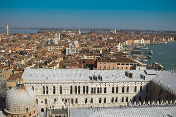 Fototapeta na wymiar Wenecja Panorama miasta