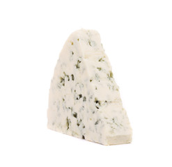 Close up of blue cheese.