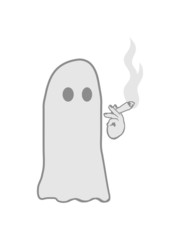 Kiffender Weed Hanf Cannabis Joint Geist