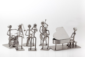 stainless steel Jazz Band