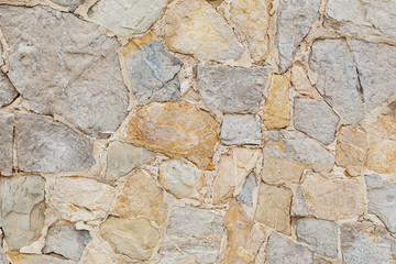 Gefugte Steinmauer