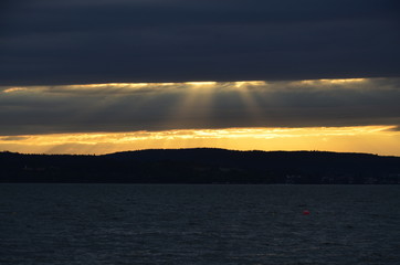 Abendstimmung am Bodensee