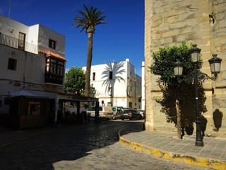 Innenstadt Tarifa in Andalusien