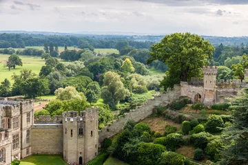 Photo sur Plexiglas Château View of Warwick castle