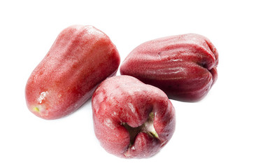 Rose Apple isolated white background