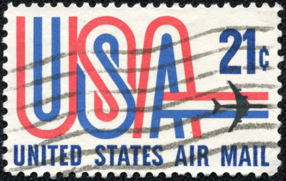 United States Air Mail, face value 20c
