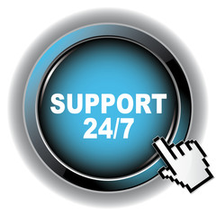 SUPPORT 24 7 ICON