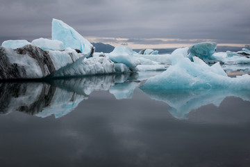 Islande Iceberg au lac de Jökulsárlón © Thierry Lubar