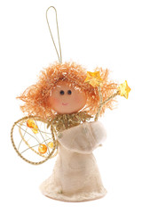 Fototapeta premium Angel, Christmas tree decoration