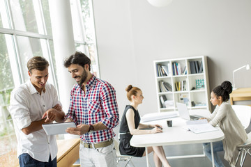 Young people in the office