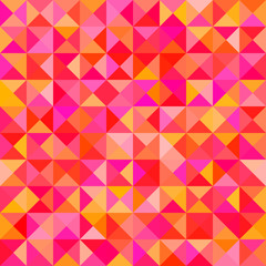 Background with red triangles. Raster