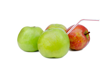 apple with a tubule