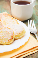 Cottage cheese pancakes