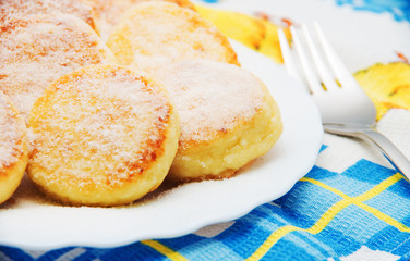 sweet cheese pancakes