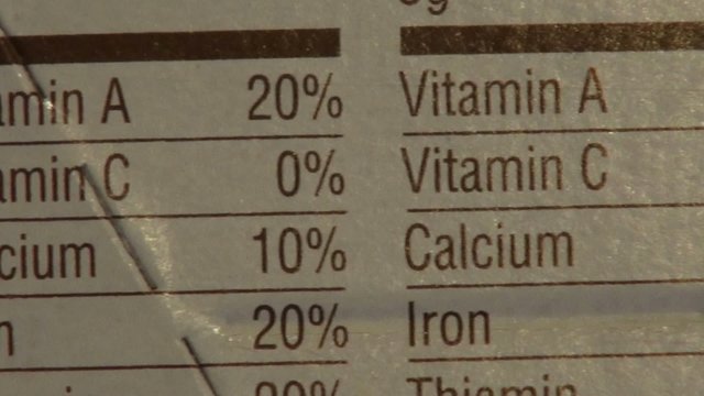 Ingredients, Nutritional Information