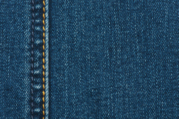 Background of rough denim fabric