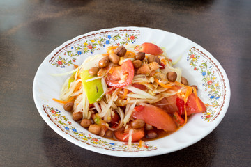 Papaya Salad, Thai call 
