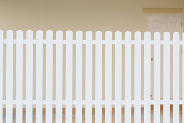 wood white fence