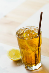 iced lemon tea