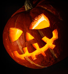 Halloween - old jack-o-lantern