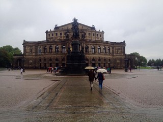 Obraz premium Semperoper Dresden 