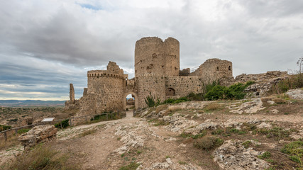 Fototapeta na wymiar Castillo de Moya. Cuenca. España