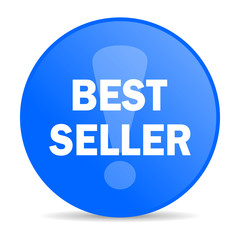 best seller internet blue icon