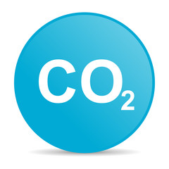 carbon dioxide internet icon
