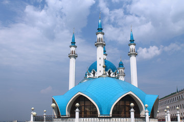 Mosque, minarets, Islam