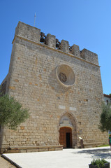 Medieval church in Sant Marti, Costa Brava